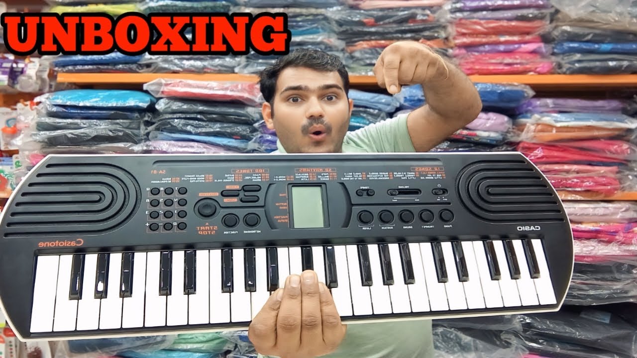 Casio Piano Testing and Unboxing Video Kids Piano Video 