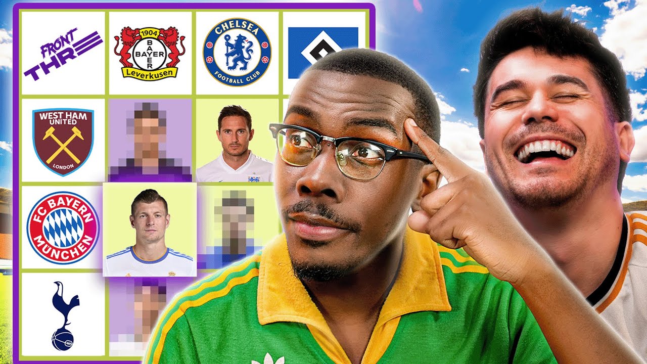 FOOTBALL TIC TAC TOE is BACK 💥 (HE BOTTLED IT?!)