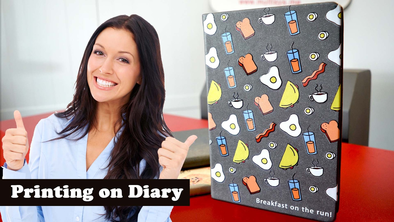 Printing on Diary Notebook - UV Printing on Diary for Gifts & Giveaways