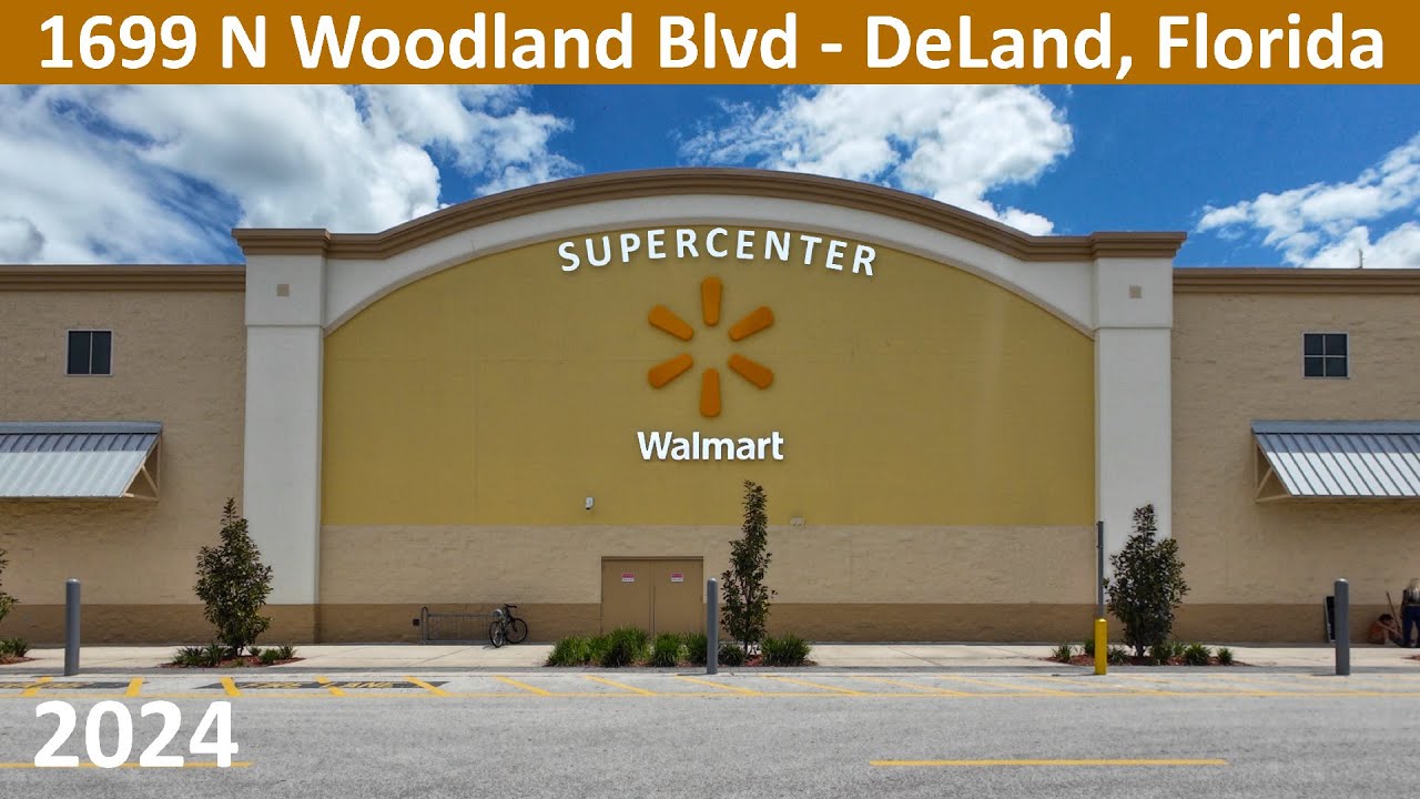 Walmart Supercenter в Деленде, Флорида, по адресу 1699 N Woodland Blvd — магазин 860