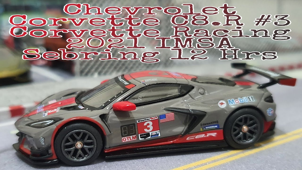 MINI GT Chevrolet Corvette C8.R #3 Corvette Racing 2021 IMSA Sebring 12 Hrs / #315 Unboxing