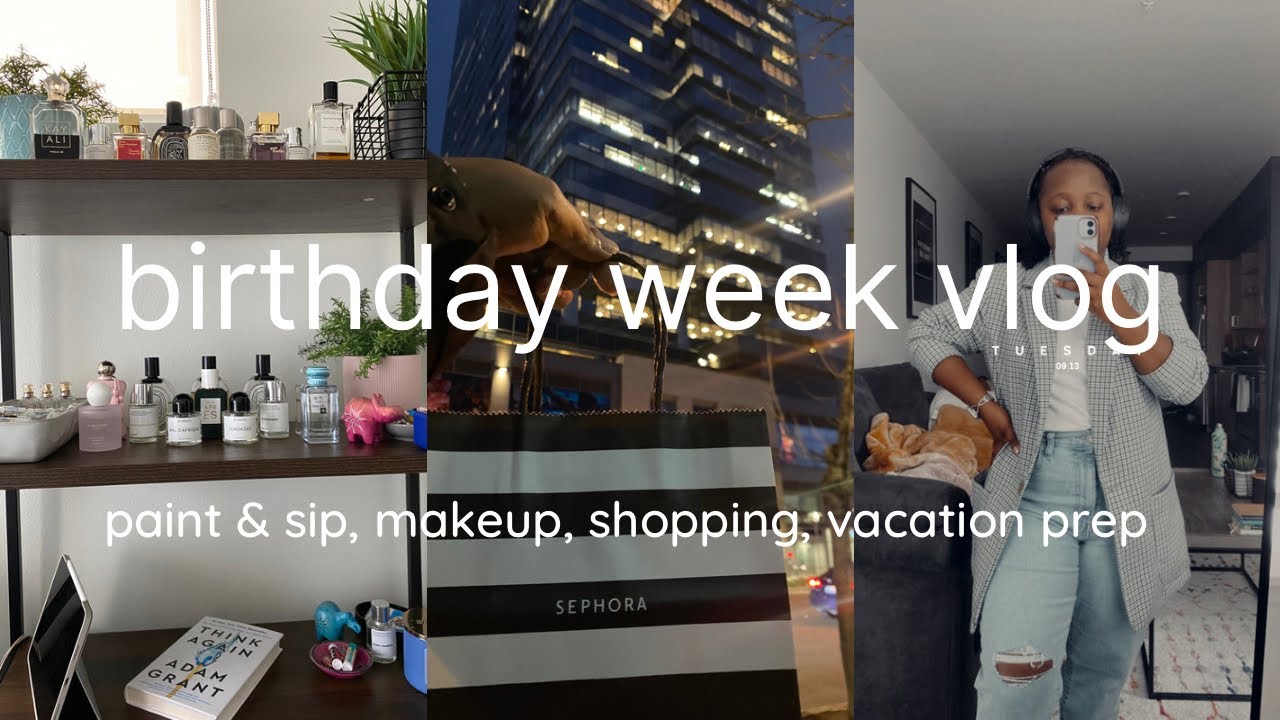 vlog: so happy I did this! 💛 sprinkling moments of joy for my birthday week 🥰