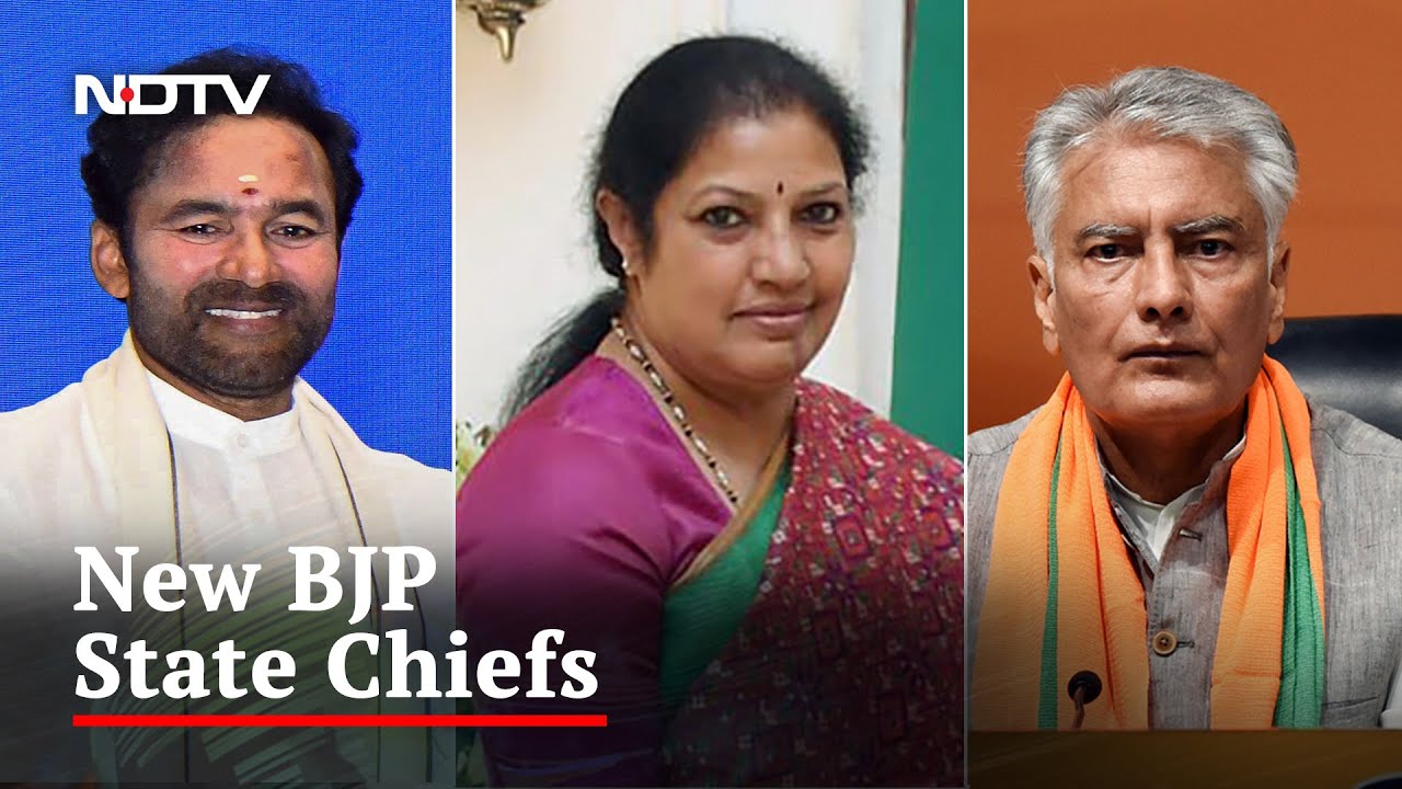 BJP Appoints New Chiefs In Many States