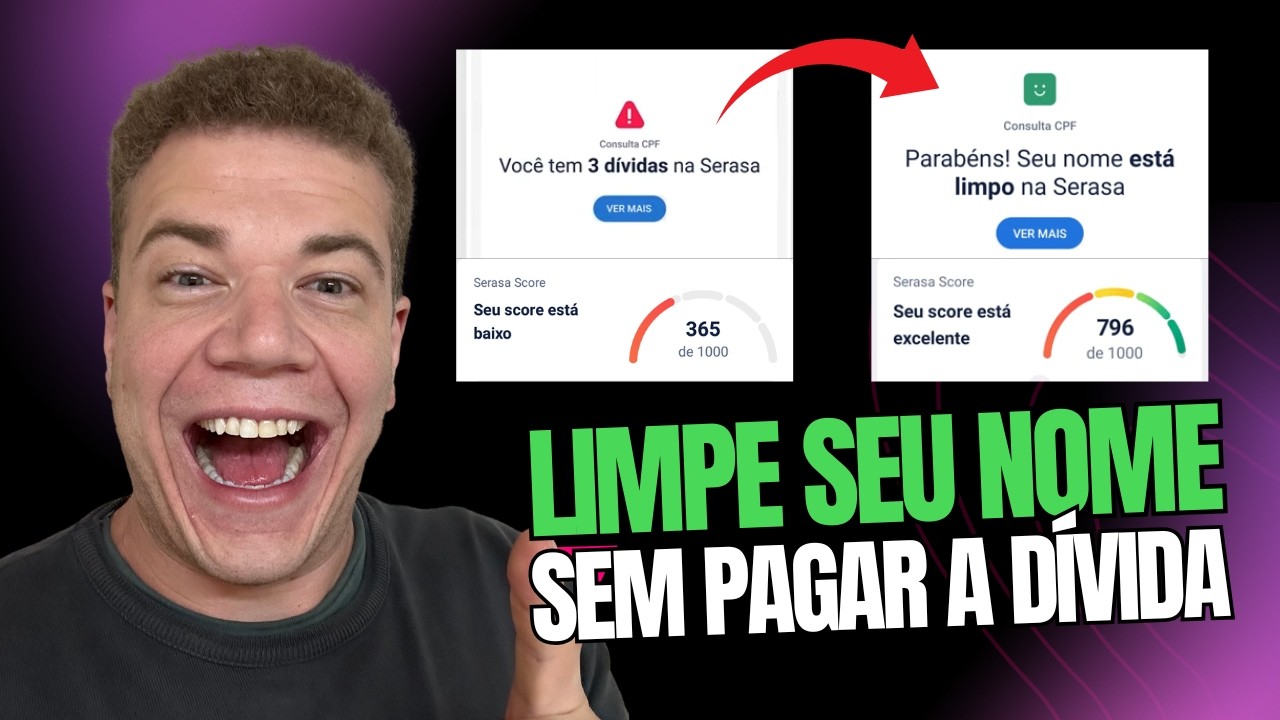 COMO LIMPAR O NOME SEM PAGAR A D&Iacute;VIDA - 3 FORMAS COMPROVADAS PARA 2025
