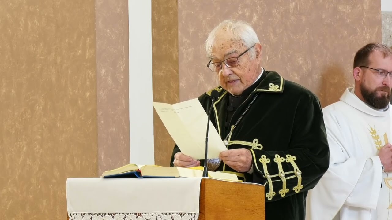 Požehnanie vína na sviatok sv.Jána - János-napi borszentelés - 2025  - FHD