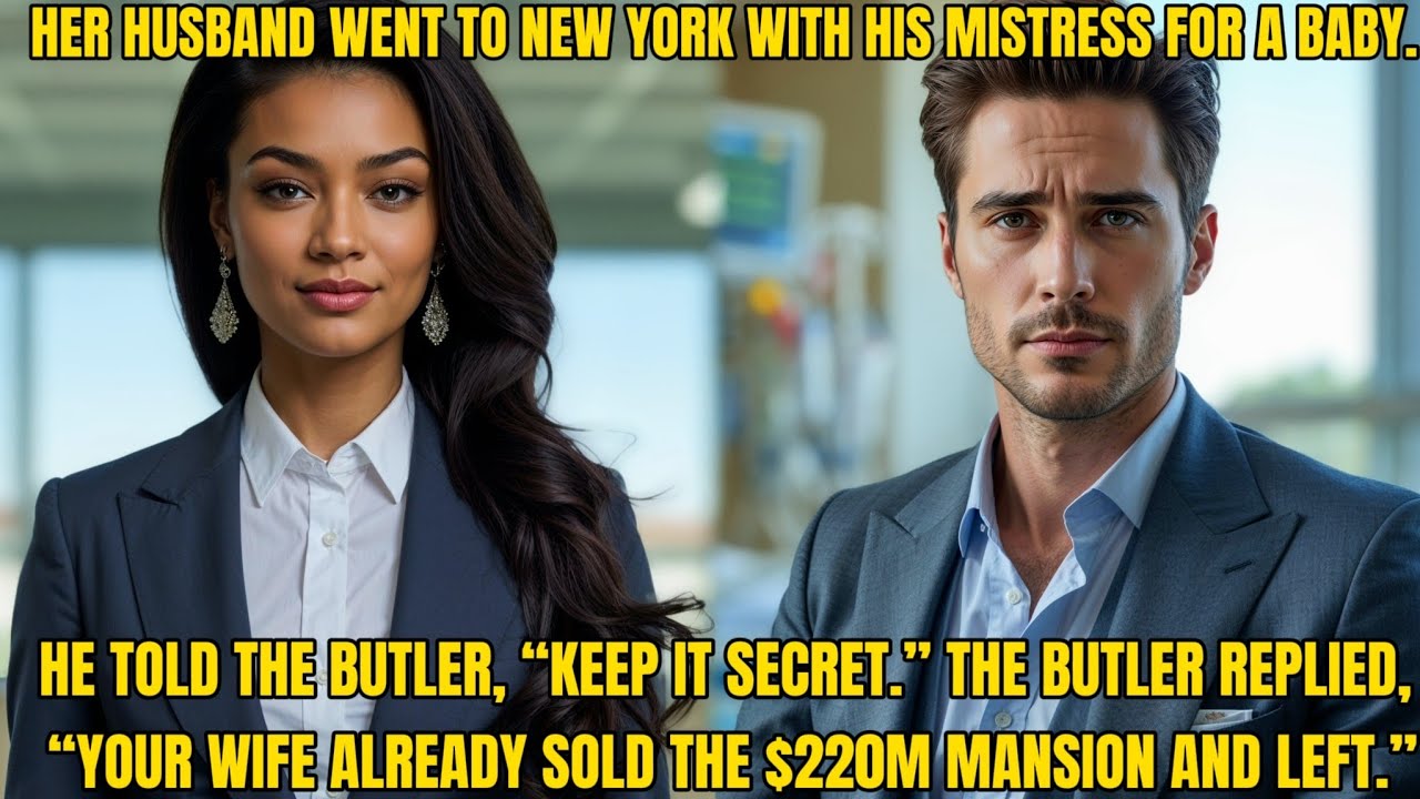 Her Billionaire Husband Flew Mistress To New York For Baby, Told Housekeeper To Keep Wife In Dark