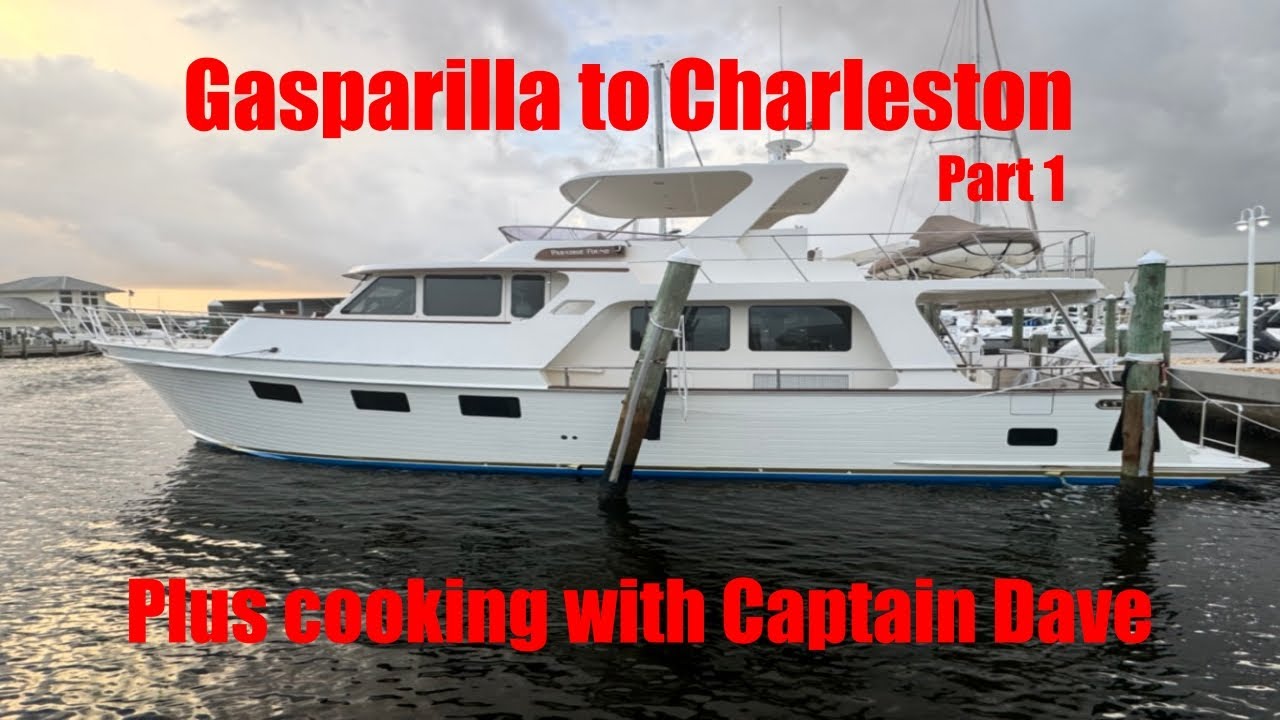 Gasparilla to Charleston on a 49' Marlow Yacht| part 1