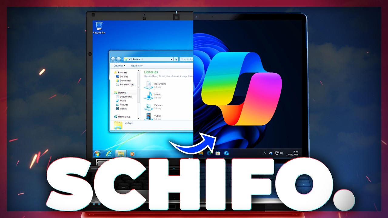 WINDOWS FA SCHIFO, ed è un problema per tutti.
