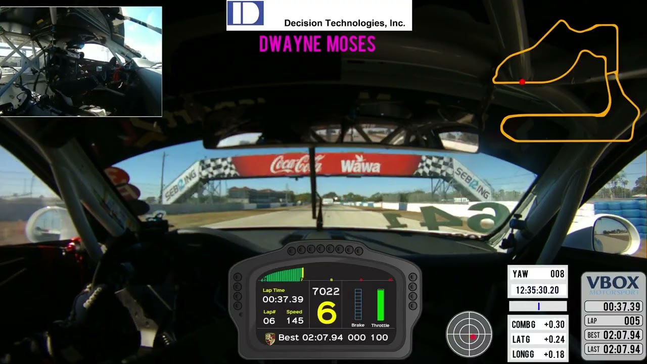 Sebring 2026 enduro GTC7 Moses fast lap