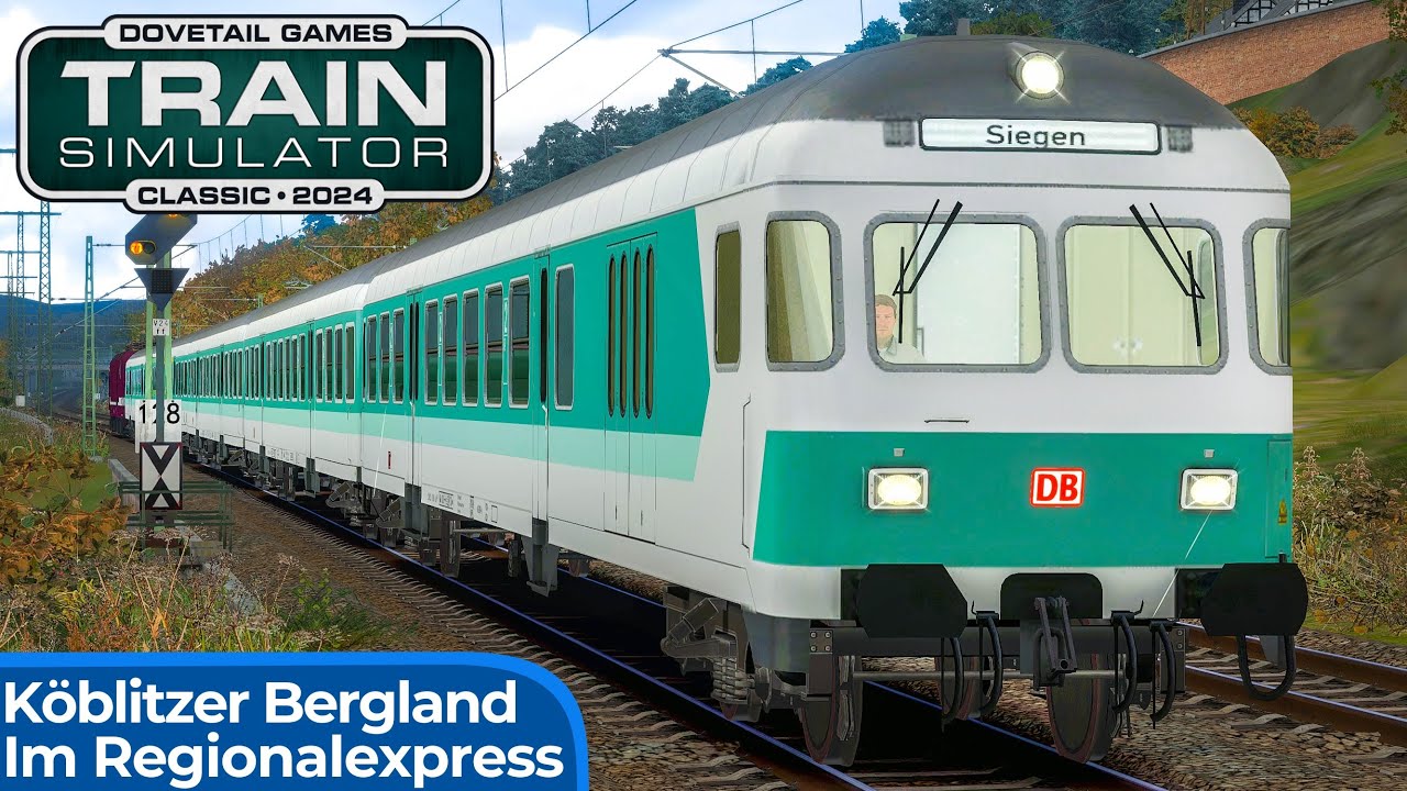 Nahverkehr im Köblitzer Bergland | TRAIN SIMULATOR CLASSIC | Regionalexpress – RE 5267 | DB BR 143