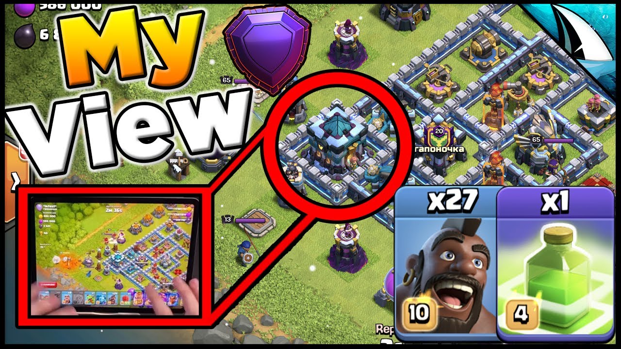 How I Use Hogs at Town Hall 13! See it from my perspective | Clash of Clans