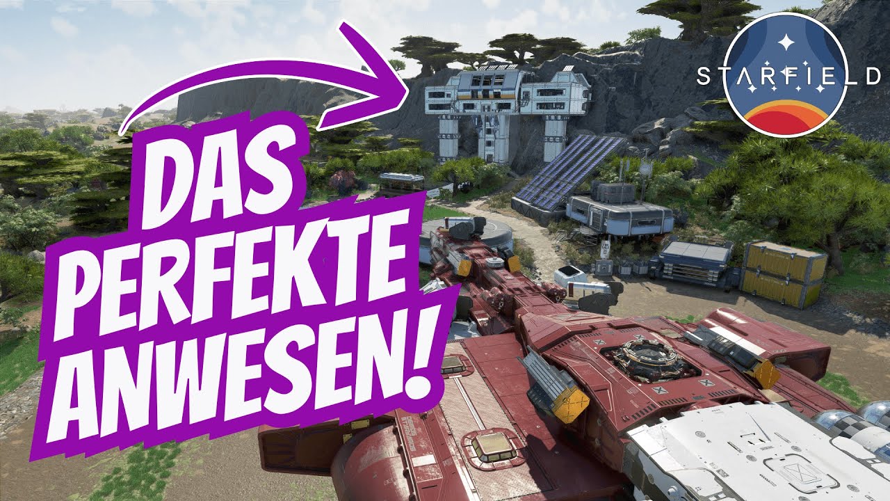 Das ultimative Anwesen auf Jemison | Starfield Cliffside Estate