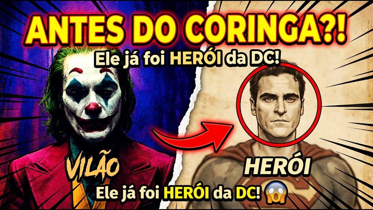 ANTES DO CORINGA! JOAQUIN PHOENIX FOI HERÓI DA DC EM SÉRIE ESQUECIDA E NINGUÉM LEMBRA!