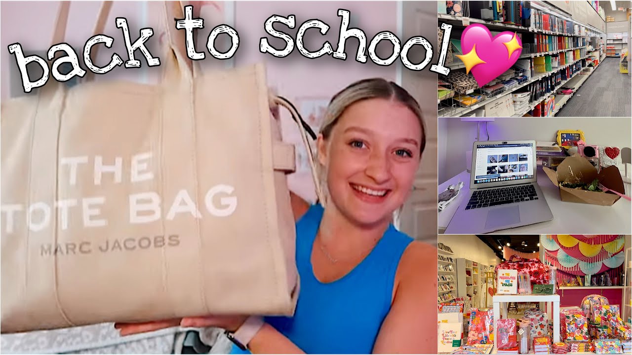 come back to school shopping with me!!📚✏️