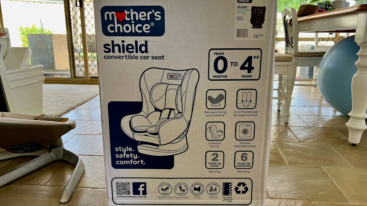 Автокресло-трансформер Mother’s Choice Shield - установка