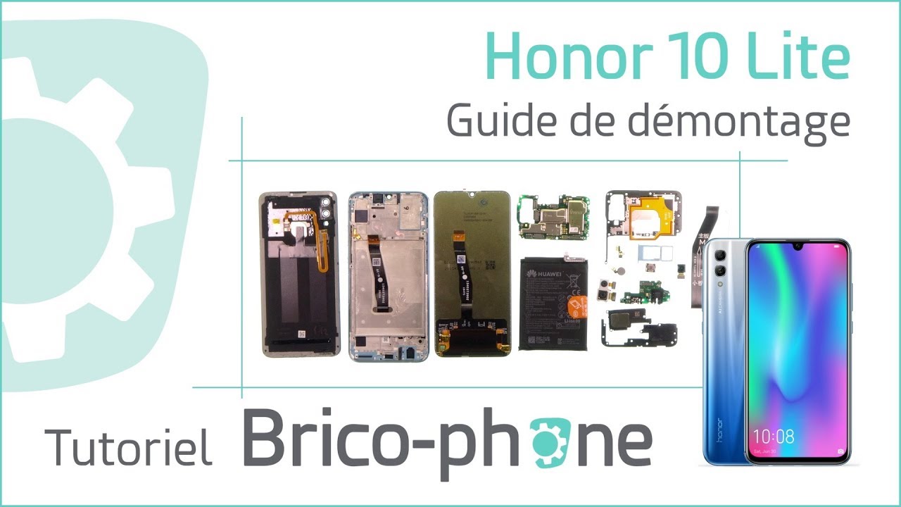 Honor 10 Lite : guide de démontage