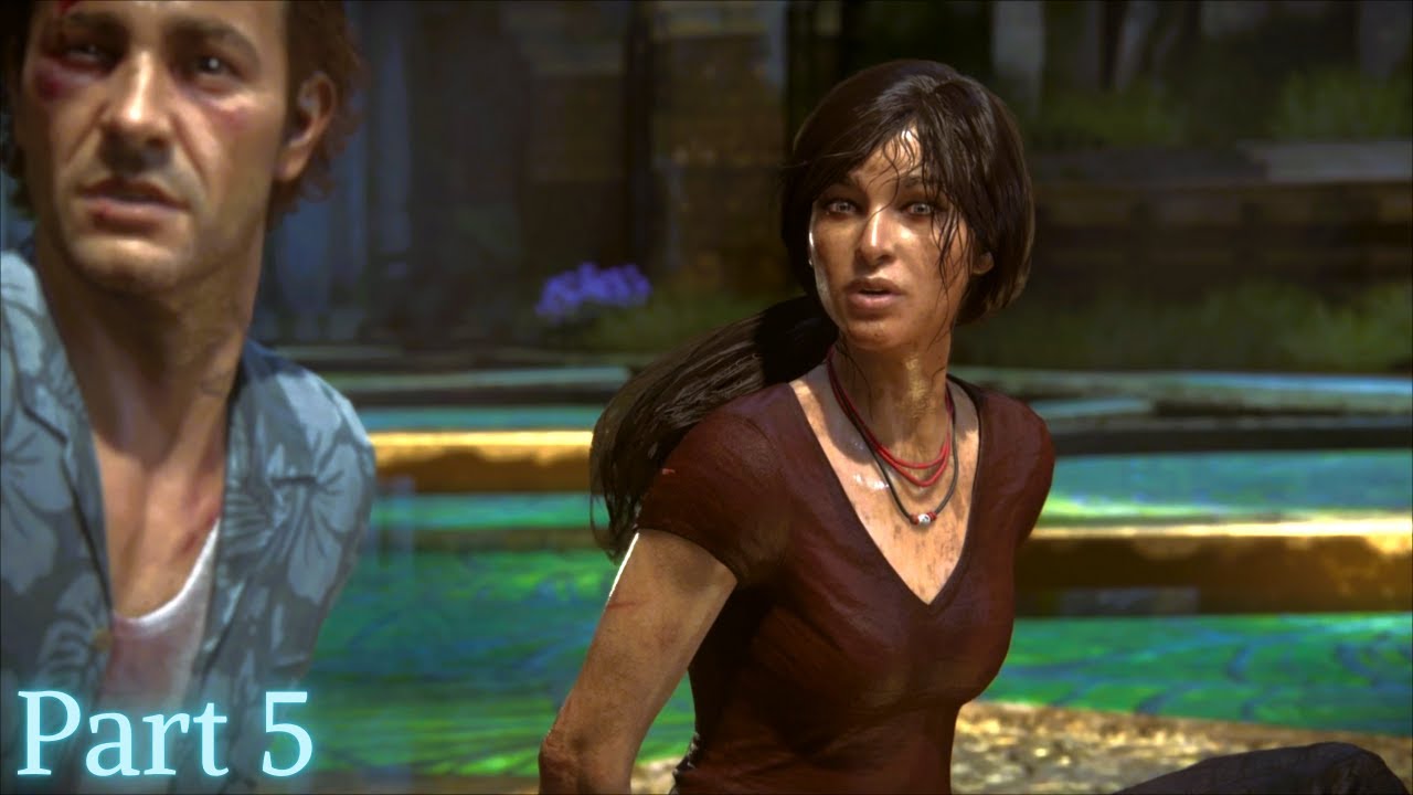 Uncharted The Lost Legacy Gameplay Walkthrough Part 5 - The Tusk of Ganesh