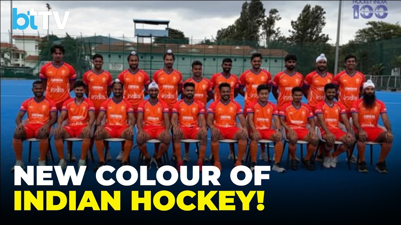 Indian Men's Hockey Team Unveils New Orange Jersey Ahead of 2026 World Cup