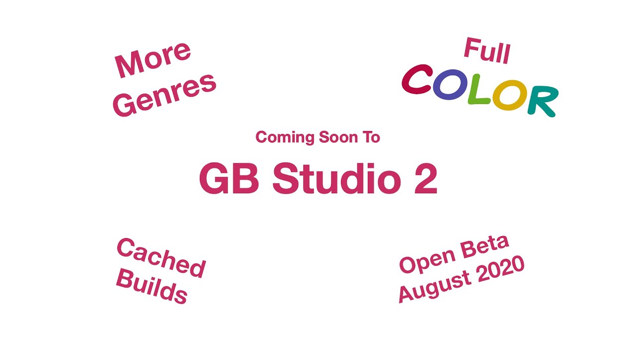 GB Studio 2 Beta Trailer