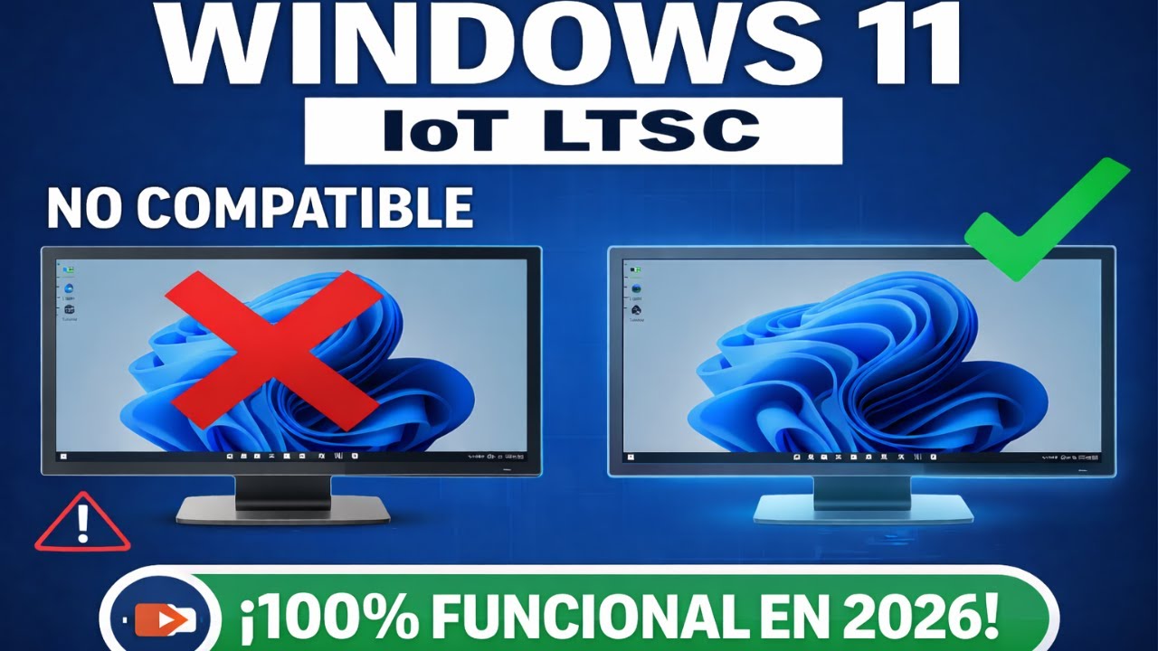 Windows 11 IoT LTSC en 2026: 😁💻 Cómo Descargar e Instalar SIN TPM | El Windows Más Ligero y Estable