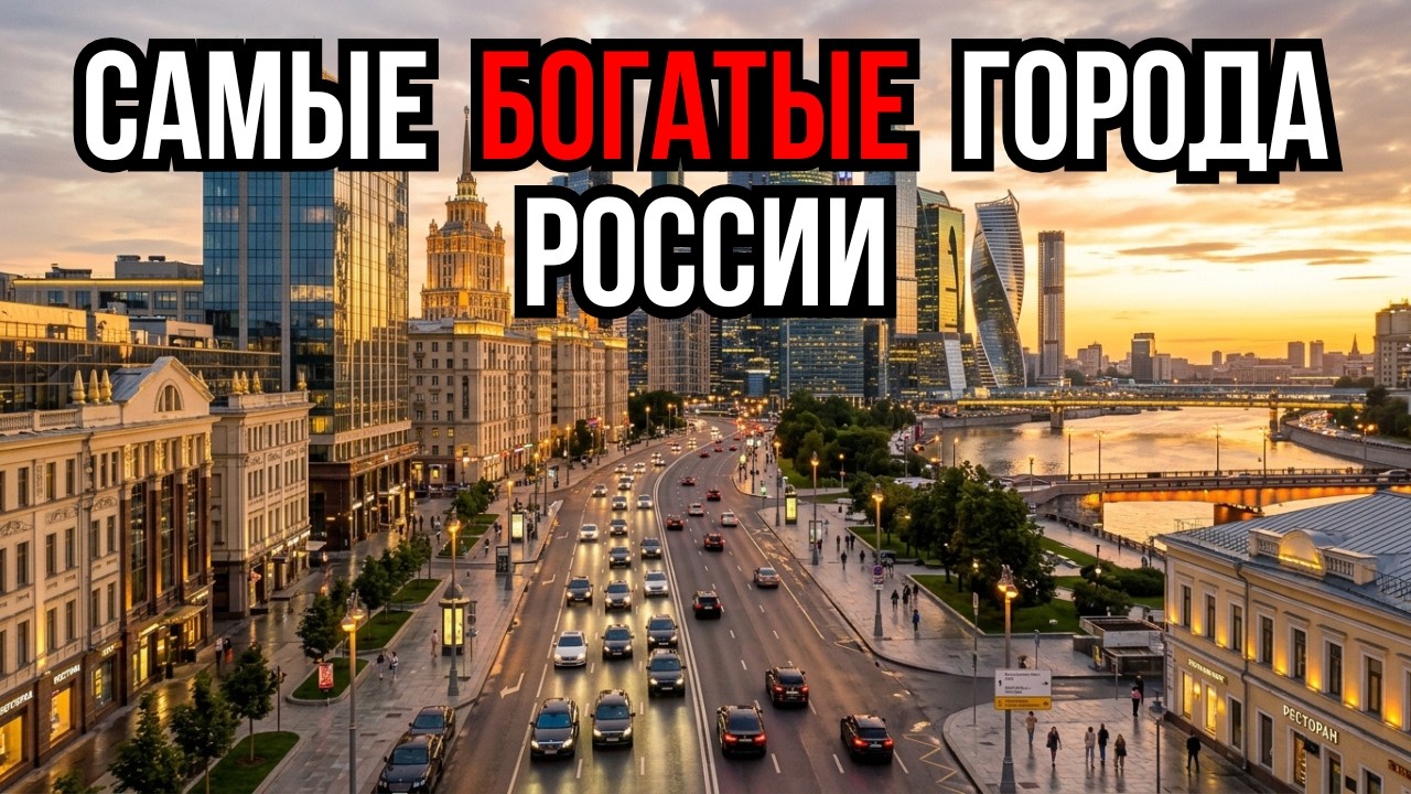 10 САМЫХ БОГАТЫХ ГОРОДОВ РОССИИ | №2 ВАС УДИВИТ!
