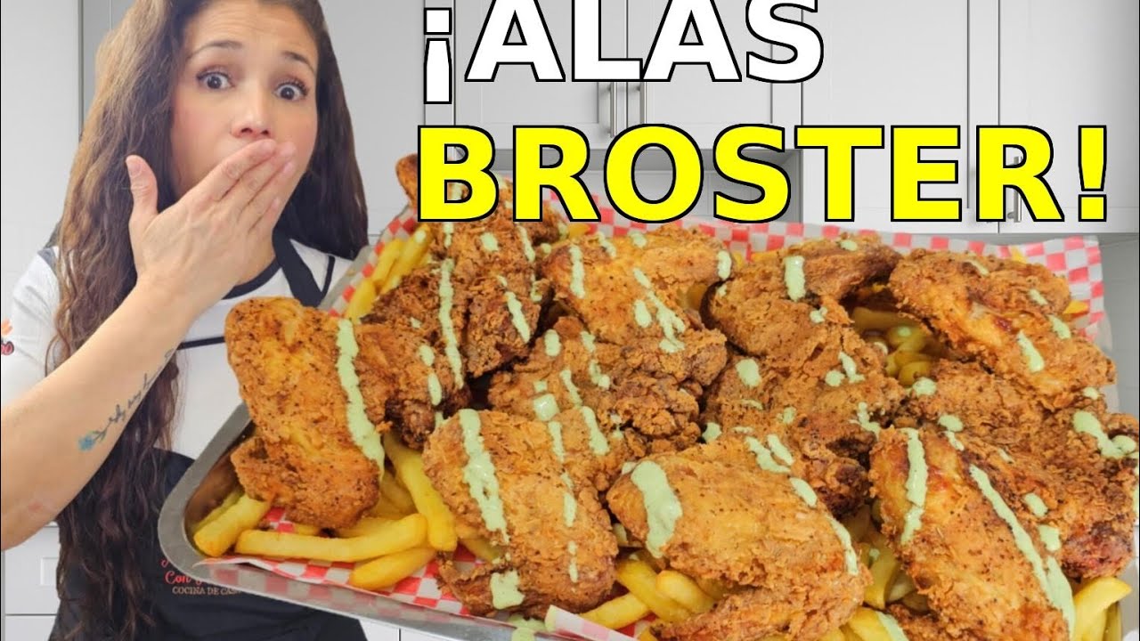 Así se hacen las MEJORES ALAS BROSTER caseras 🍗🔥