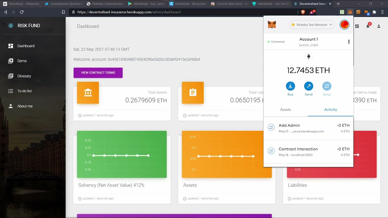 MetaMask - how to get free Ethereum on the Rinkeby test network