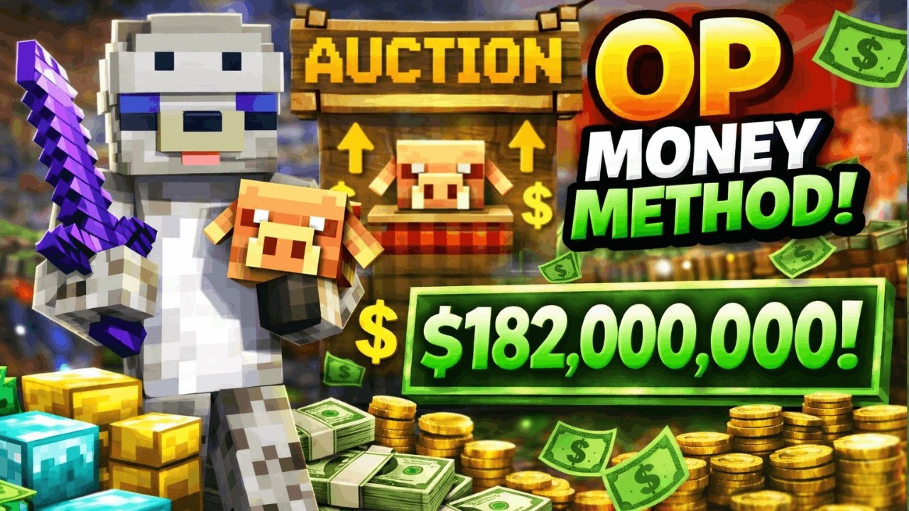 I Discovered Donut SMP's the Most OP Money-Making Method!!!