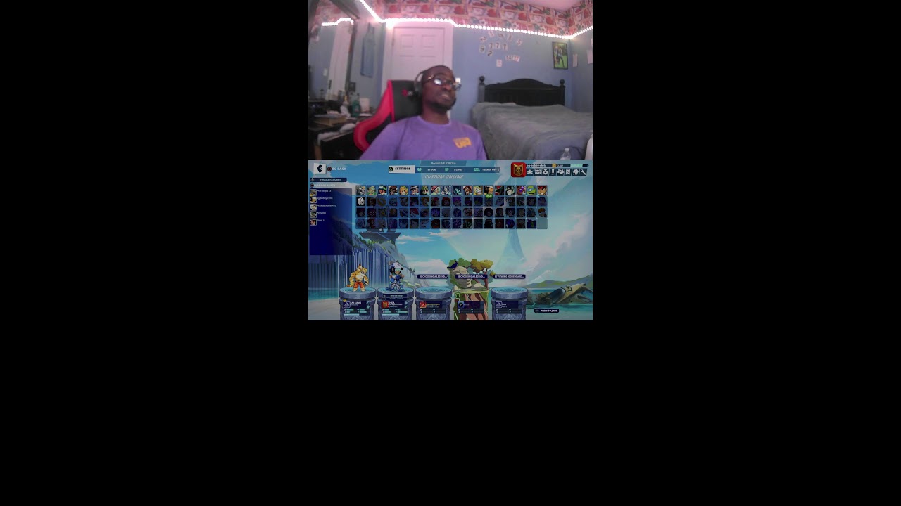Brawlhalla with chat