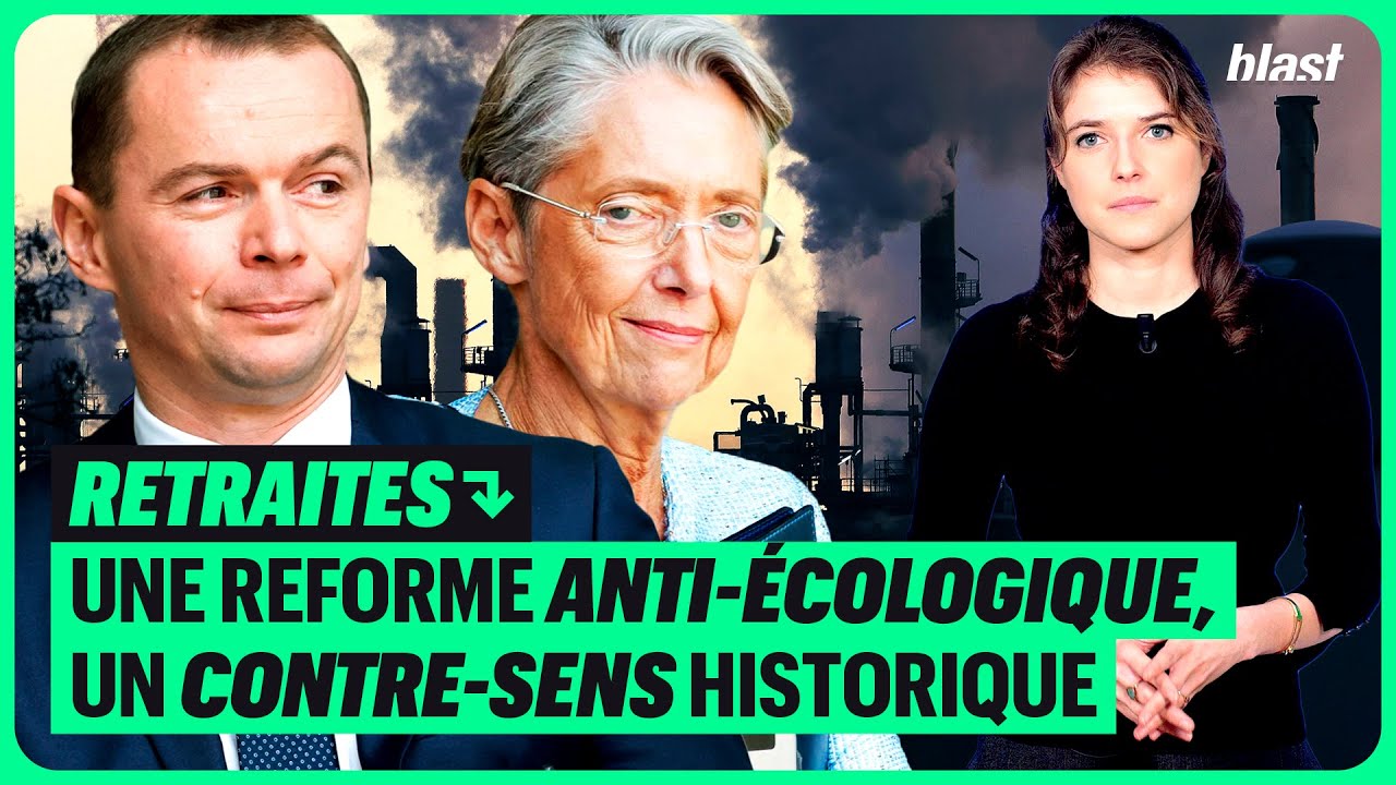 RETRAITES : UNE REFORME ANTI-ÉCOLOGIQUE, UN CONTRE-SENS HISTORIQUE