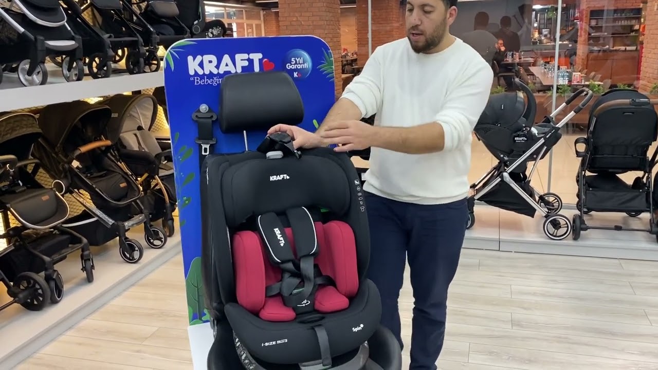 Kraft Spın İ-size 0x36 360 Dönebilen Araç OtoKoltuğu