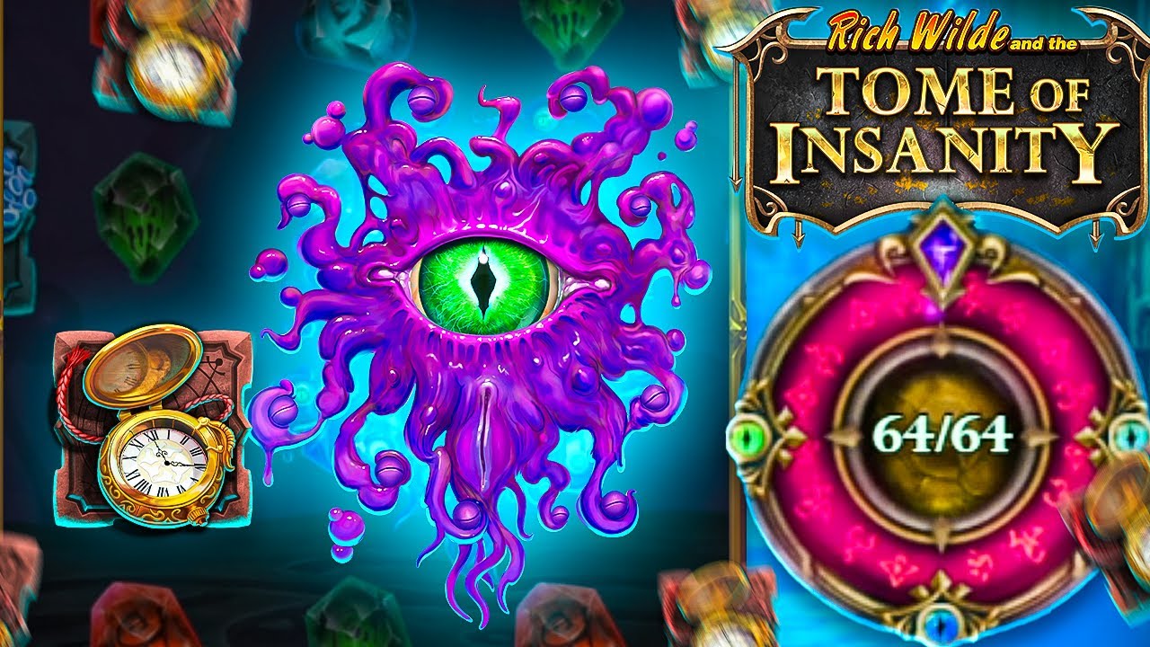 MAX SPINS BONUS ON TOME OF INSANITY SAVED THE VIDEO!! (OMG)