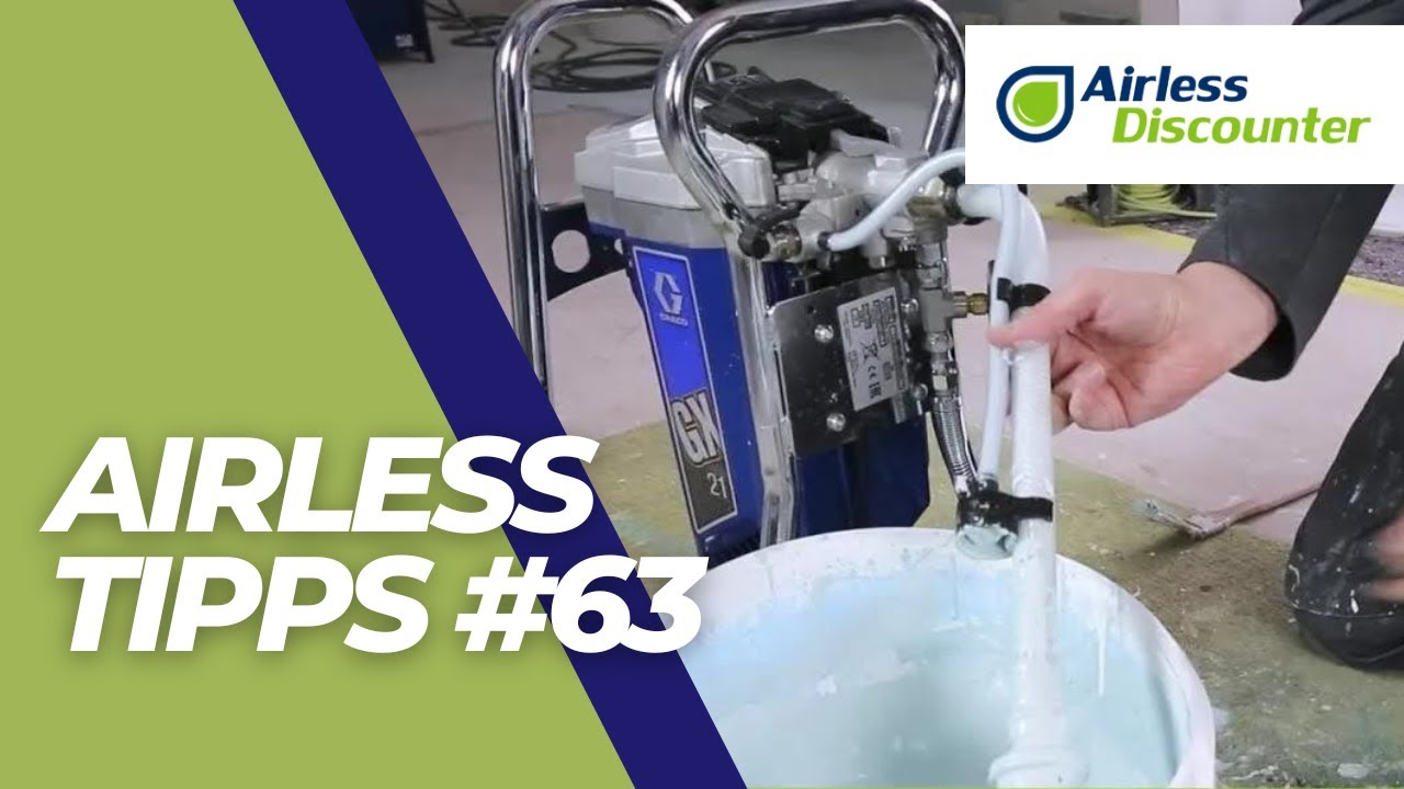 Reinigung der Graco GX 21 - Airless Tipps #63