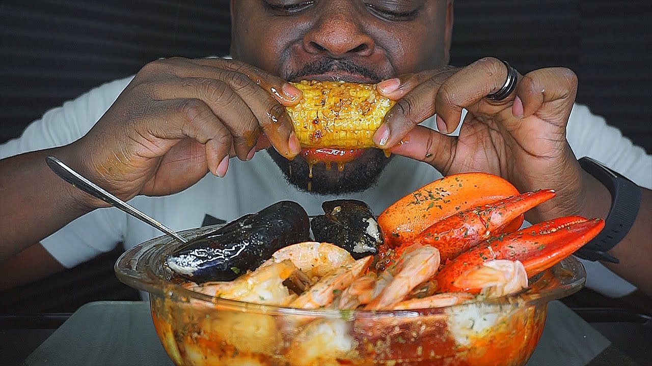BEAST FEAST DEVOURS LOBSTER MUKBANG