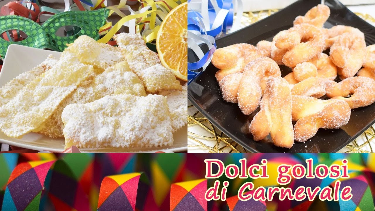 Dolci golosi di CARNEVALE: Chiacchiere all'arancia e Frittelle limone e ricotta
