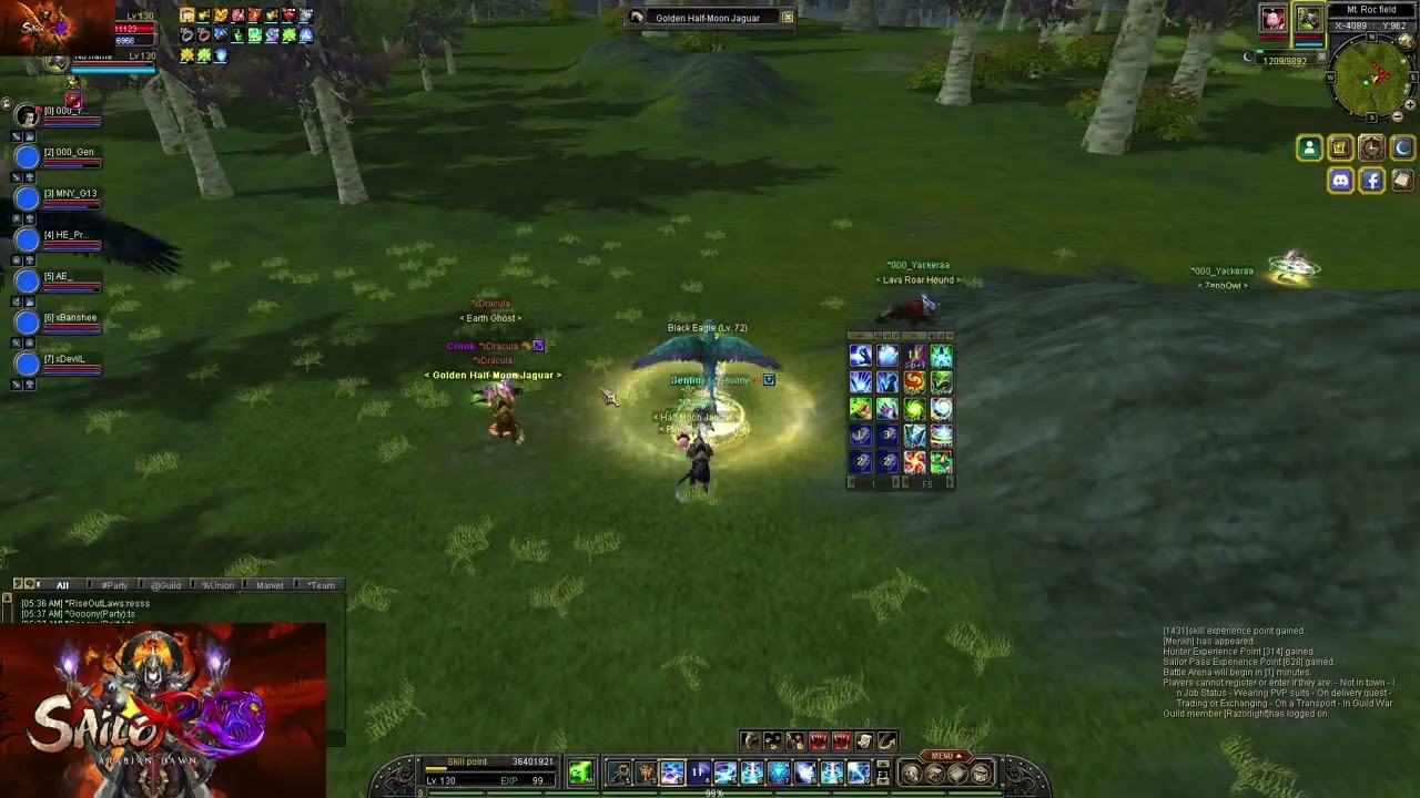 Sailor Online Arbian Dawn Cap 130 ( Thieves Hunting !! ) Job Game Play