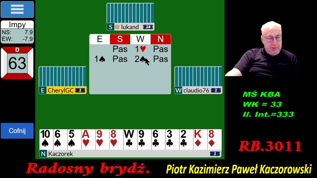 Radosny Brydż RB.3011