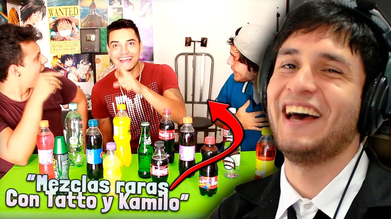 DOUGLAS REACCIONA AL REALTEAM MESCLANDO TODOS LOS REFRESCOS DE COLOMBIA