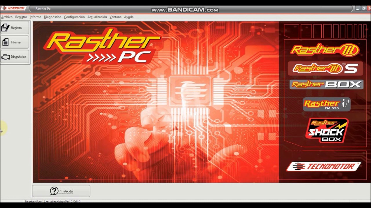 Como diagnosticar con Rasther PC - Tecnomotor