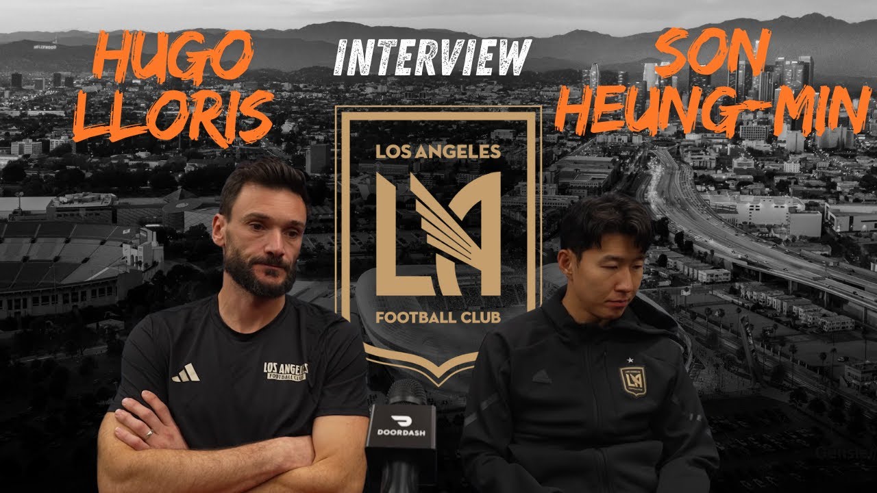 Сон и Уго Льорис реагируют после вылета LAFC из плей-офф
