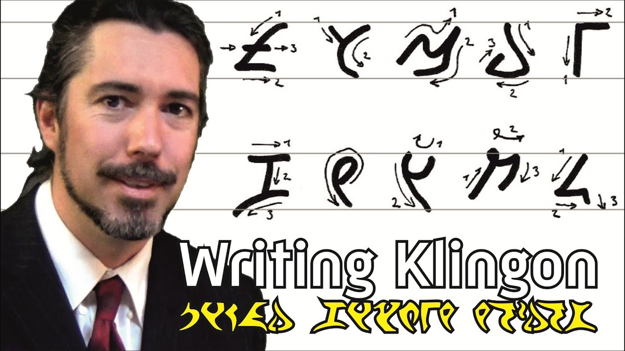 Writing Klingon pIqaD