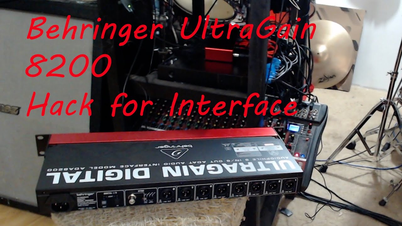 Behringer 8200 Ultragain Hack