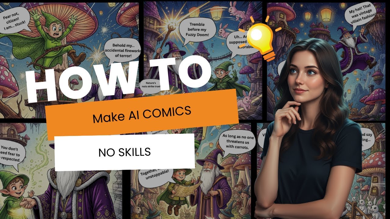 How to Create Comics Using AI (No Drawing Skills Needed)