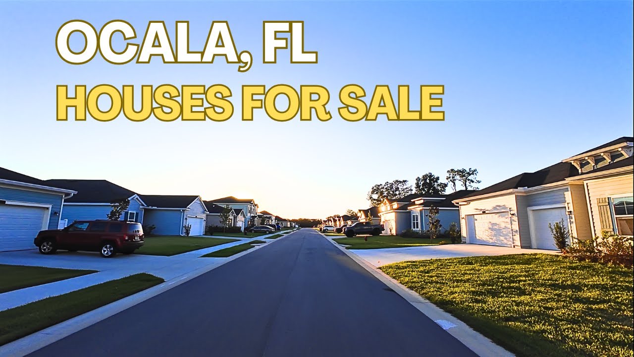 Ocala Florida Homes for Sale 2024 [Community Tour]