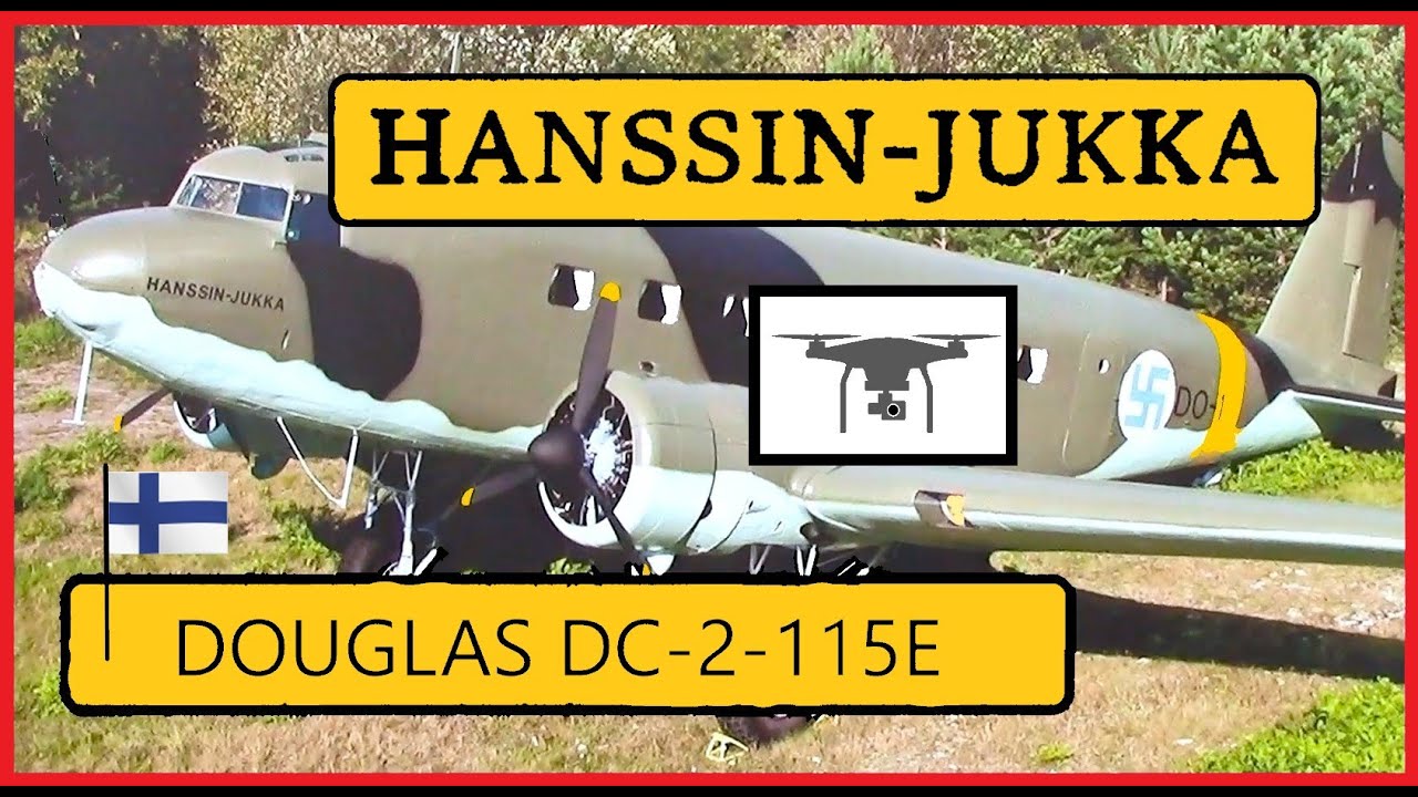 HANSSIN - JUKKA / DOUGLAS DC 2 115E  Tuulos + Flight. 🇫🇮