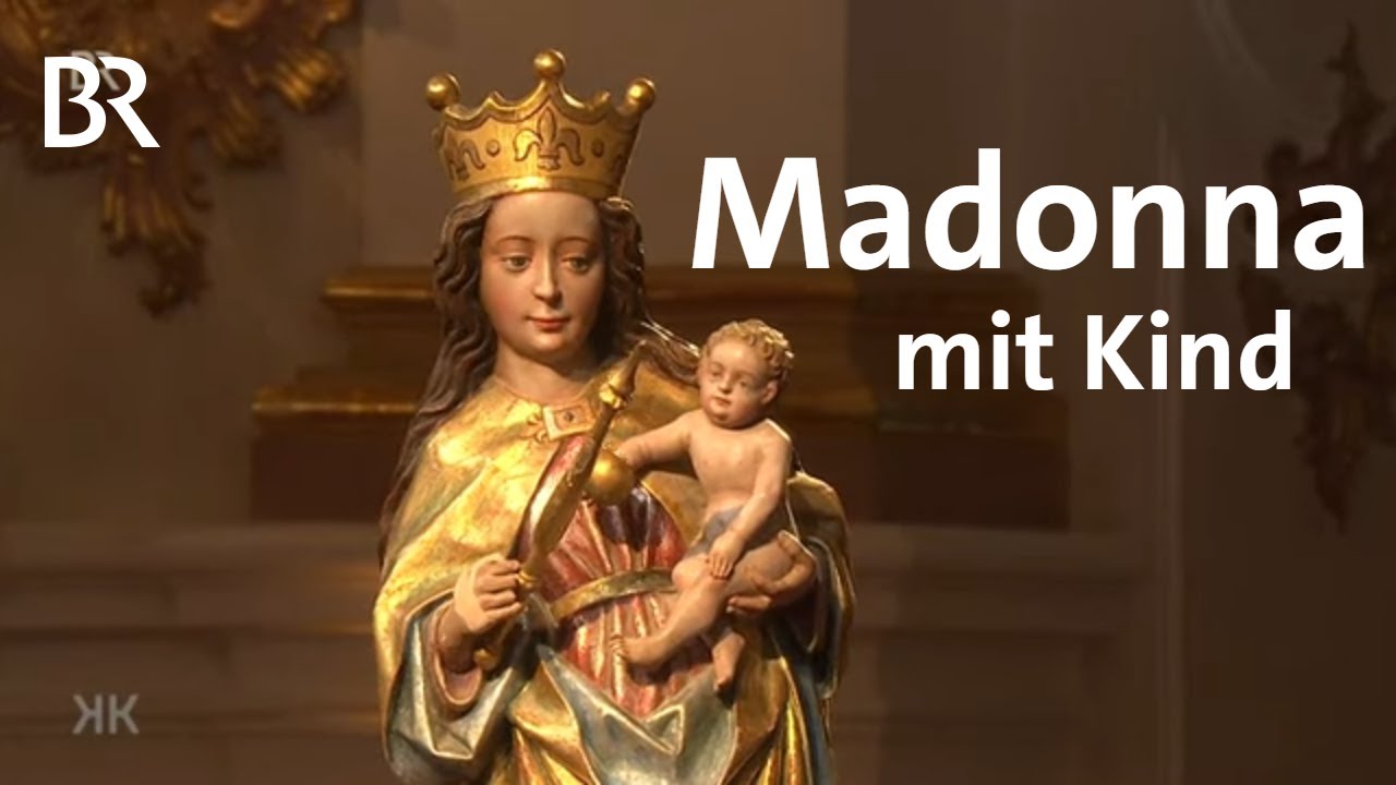 Himmelskönigin mit Pflaster: Madonna mit Jesus auf dem Arm | Kunst + Krempel | BR