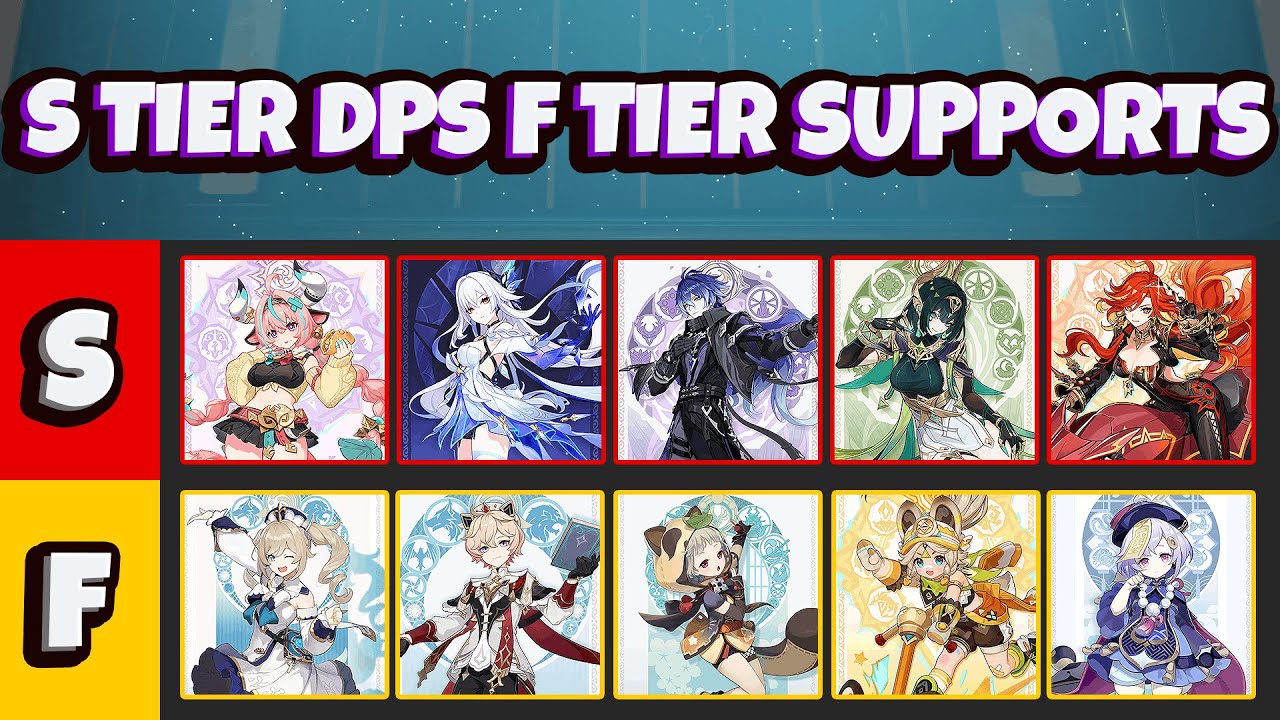 S Tier DPS With F Tier Supports