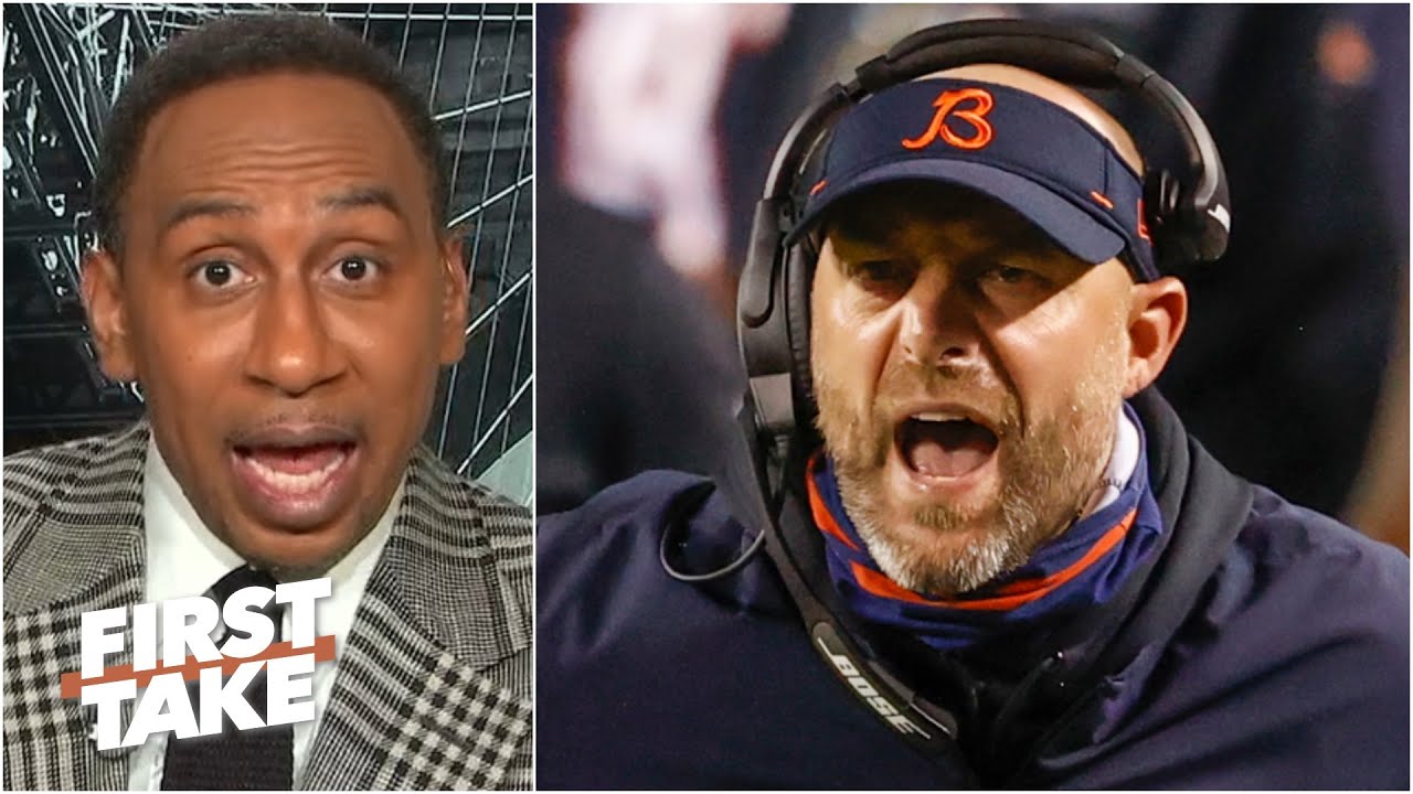 Stephen A.: Matt Nagy ruined the Bears' season by shuffling Trubisky & Foles | First Take