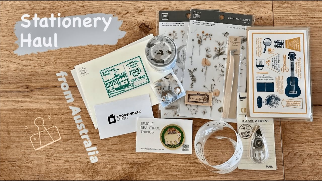 Stationery Haul from Australia