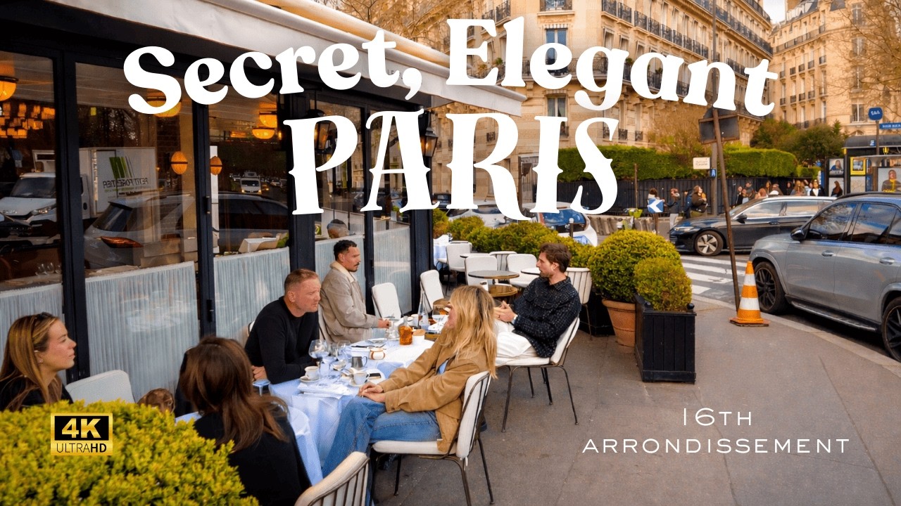 [4K] Inside Paris’ Most Exclusive Neighborhood | Art Nouveau Tour & Quiet Gardens 🇫🇷✨